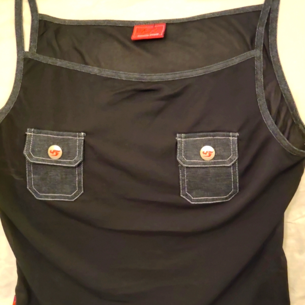 Ladies Johnny Blaze Spaghetti Strap Tank Top - Large